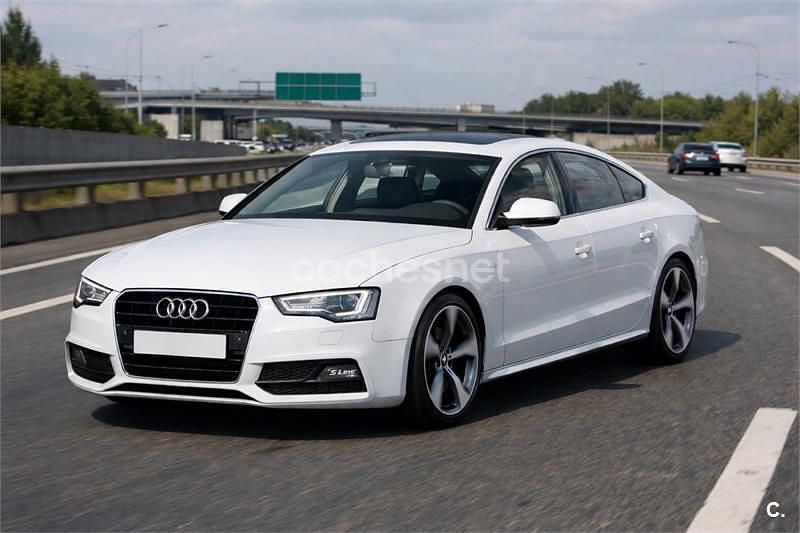 Blanco Usado 2014 Audi A5 Sportback S-Line Utilitario | 15.800 € (Caro) - Imagen 1/2