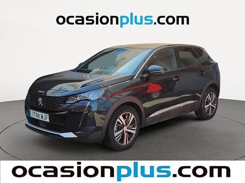 Negro Usado 2023 Peugeot 3008 Allure SUV | 18.591 € (Buen precio) - Imagen 1/4