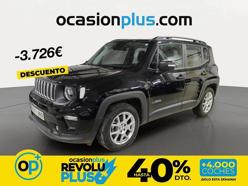 Usado Jeep Renegade Altitude 130 CV (95 kW) 2024 Negro SUV