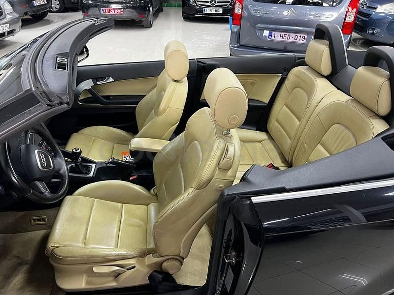 Usado Audi A3 Cabriolet Ambition 140 CV (102 kW) 2010 Negro Descapotable