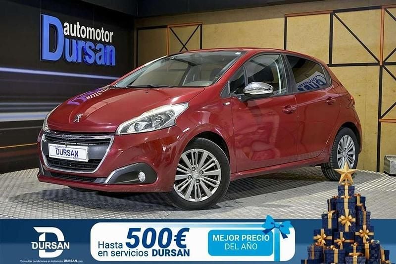 Rojo Usado 2016 Peugeot 208 Style Utilitario | 7790 € (Precio justo) - Imagen 1/4