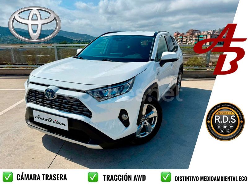 Blanco Usado 2019 Toyota RAV4 Hybrid Advance SUV | 23.990 € (Precio justo) - Imagen 1/4