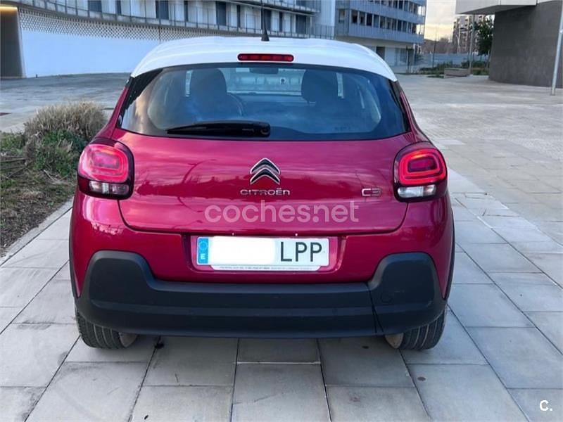 Usado Citroën C3 Feel 83 CV (61 kW) 2022 Rojo Utilitario