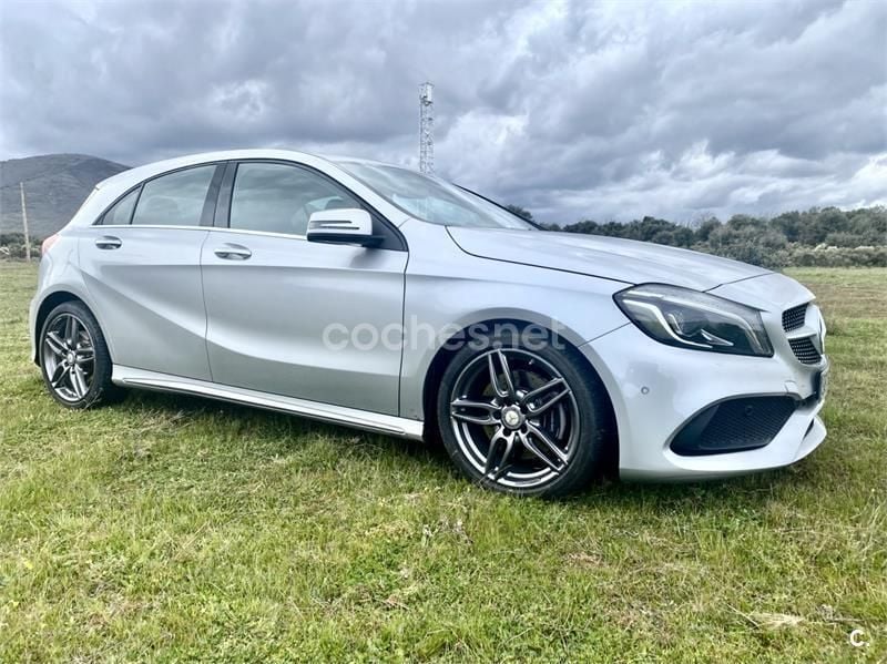 Gris / plata Usado 2017 Mercedes A220 AMG line Berlina | 15.999 € (Buen precio) - Imagen 1/4