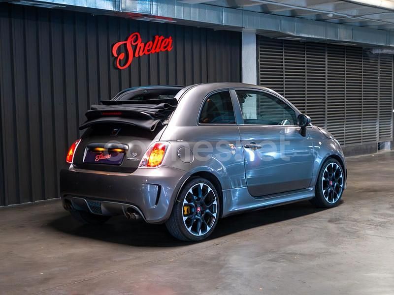 Usado Abarth 595C Competizione 180 CV (132 kW) 2015 Gris / plata Descapotable
