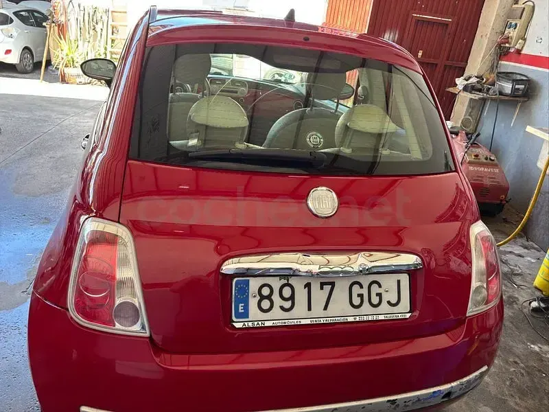 Usado Fiat 500 Sport 69 CV (50 kW) 2008 Rojo Berlina
