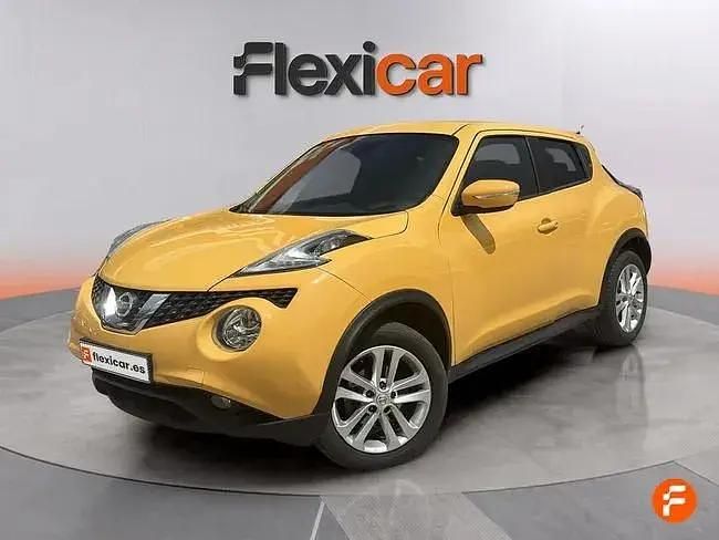Usado Nissan Juke Acenta 110 HP (80 kW) 2017 Amarelo SUV