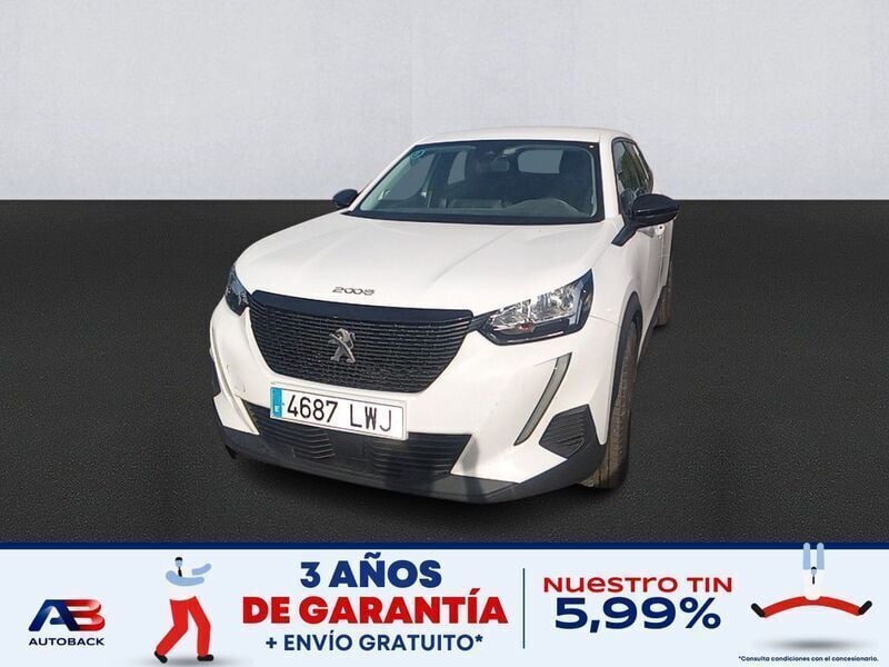 Blanco Usado 2022 Peugeot 2008 Active SUV | 13.600 € (Precio justo) - Imagen 1/2