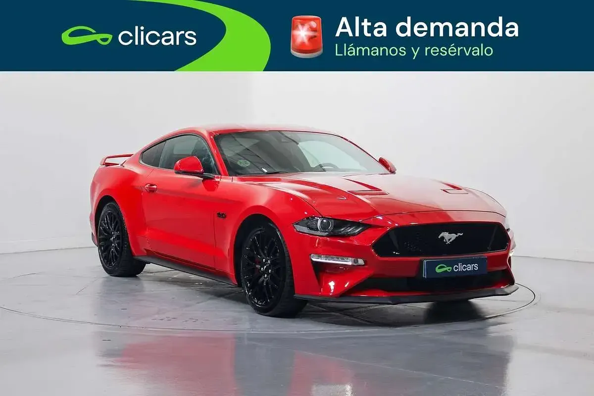Usado Ford Mustang GT Fastback 457 CV (336 kW) 2019 Gris Coupe
