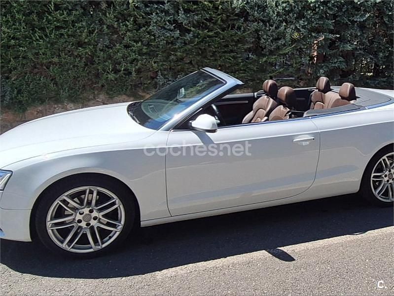 Usado Audi A5 Cabriolet 177 CV (130 kW) 2012 Blanco Descapotable