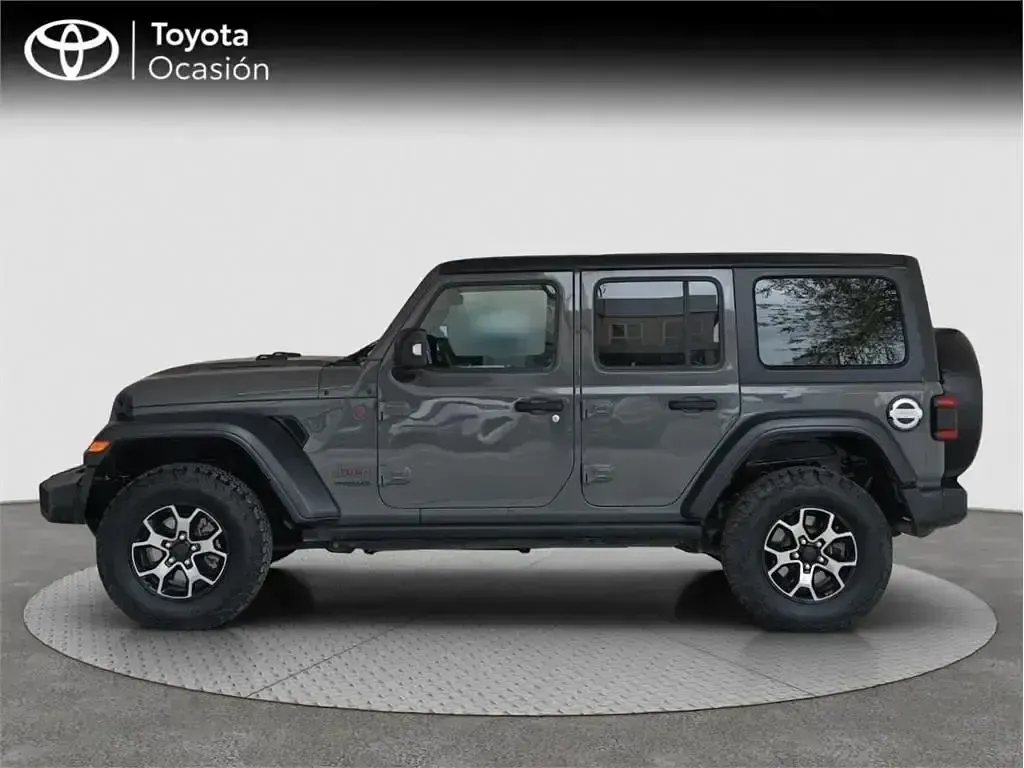 Käytetty Jeep Wrangler Unlimited Rubicon 200 HP (147 kW) 2019 Musta Katumaasturi