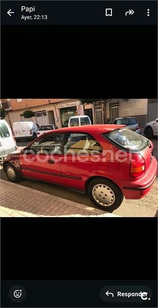 Usado Honda Civic S 114 CV (83 kW) 1997 Rojo Berlina