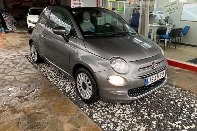 Usado Fiat 500C Dolcevita 70 CV (51 kW) 2022 Gris Descapotable