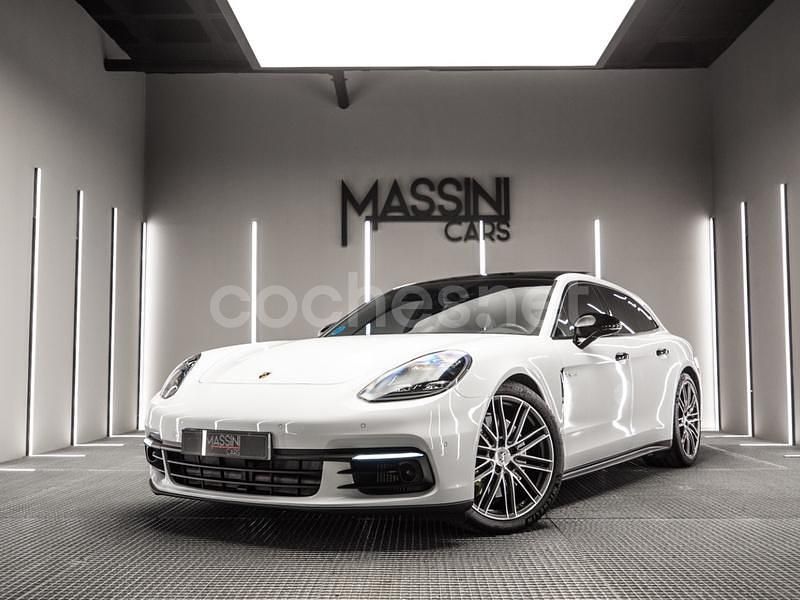 Blanco Usado 2018 Porsche Panamera Sport Turismo Familiar | 59.999 € (Un poco caro) - Imagen 1/4
