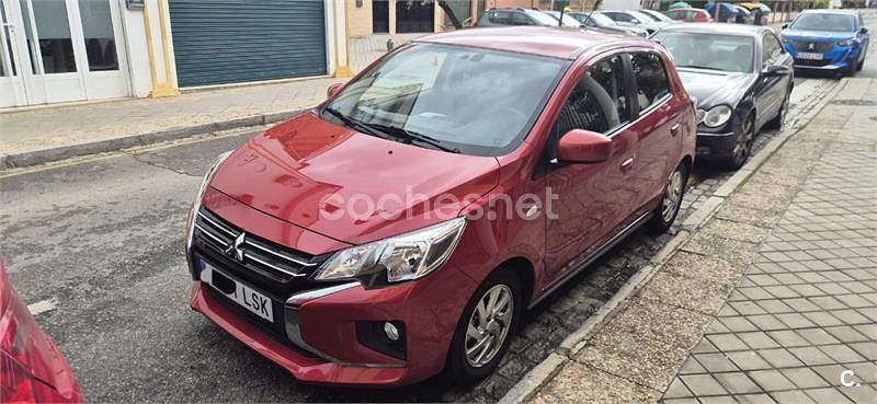 Usado Mitsubishi Space Star Motion 80 CV (58 kW) 2021 Rojo Utilitario