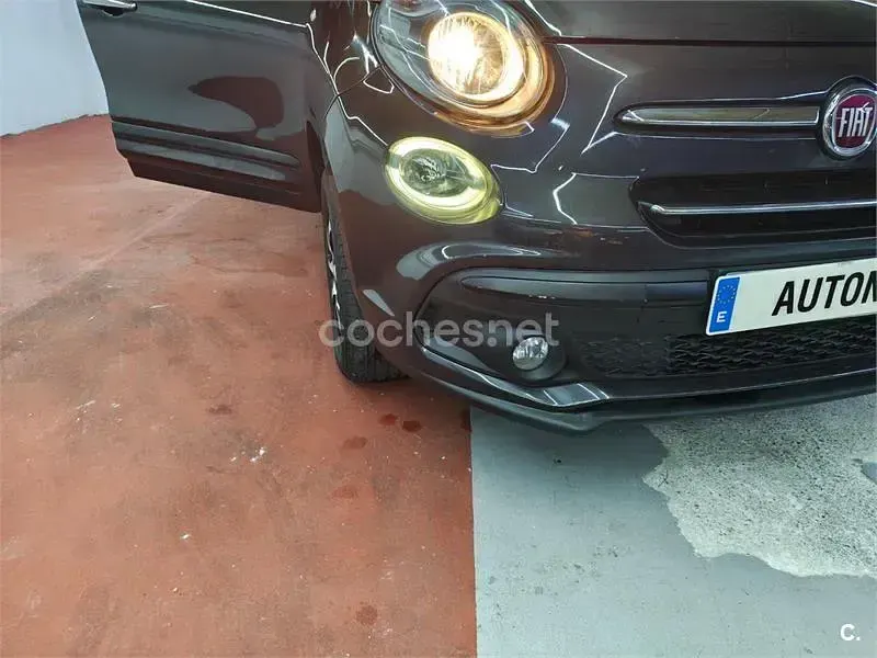 Usado Fiat 500L Pop Star 80 CV (58 kW) 2018 Negro Monovolumen