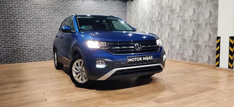 Usado VW T-Cross Advance 110 CV (80 kW) 2020 Azul SUV