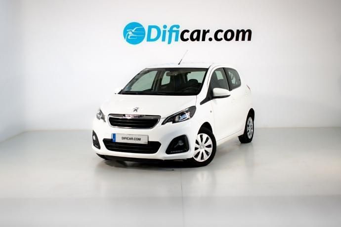 Blanco Usado 2020 Peugeot 108 Active Utilitario | 9490 € (Precio justo) - Imagen 1/4