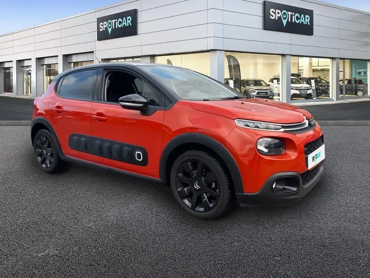 Usado Citroën C3 PureTech 110 CV (80 kW) 2017 Naranja Berlina