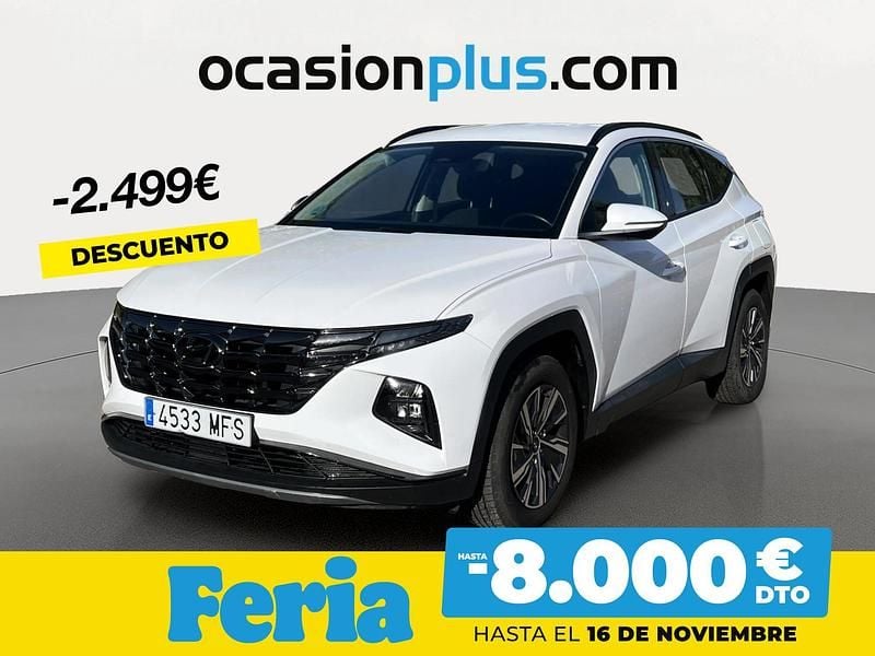 Blanco Usado 2023 Hyundai Tucson SUV | 20.890 € (Precio justo) - Imagen 1/4