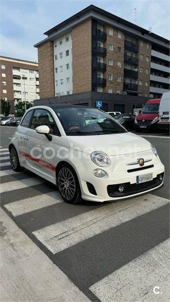 Usado Abarth 500 135 CV (99 kW) 2012 Blanco Utilitario