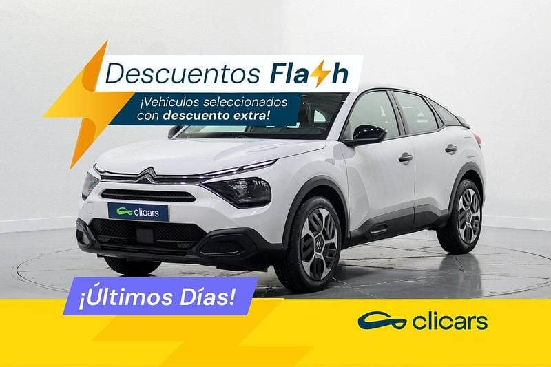 Blanco Usado 2023 Citroën C4 PureTech Berlina | 14.490 € (Buen precio) - Imagen 1/4