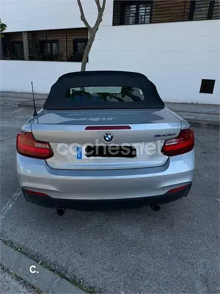 Usado BMW M235 Comfort Edition 326 CV (239 kW) 2015 Gris / plata Descapotable