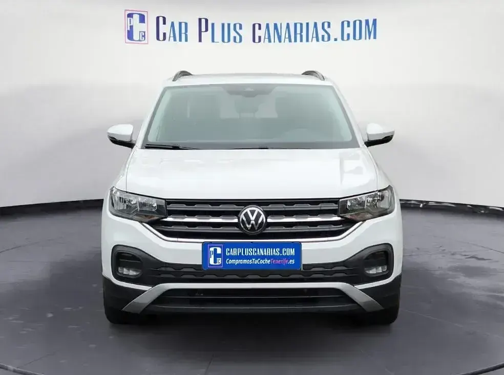 Käytetty VW T-Cross Advance 95 HP (69 kW) 2023 Valkoinen Katumaasturi