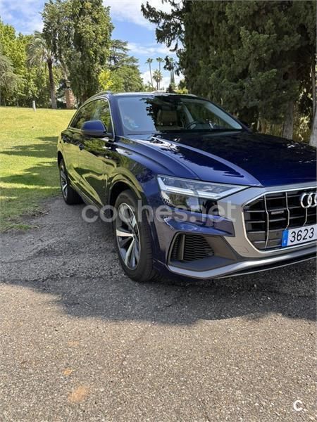 Azul Usado 2019 Audi Q8 SUV | 57.500 € (Precio justo) - Imagen 1/4