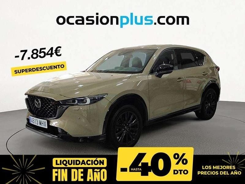 Gris Usado 2023 Mazda CX-5 Homura-Line SUV | 27.046 € (Buen precio) - Imagen 1/4