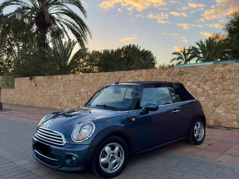 Usado Mini Cooper D Cabriolet 112 CV (82 kW) 2011 Azul Descapotable
