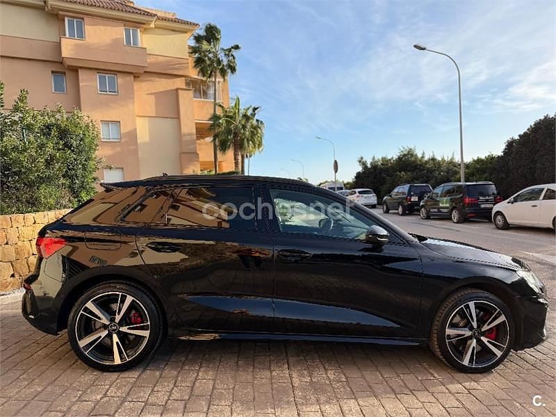Usado Audi A3 S-Line 245 CV (180 kW) 2021 Negro Berlina