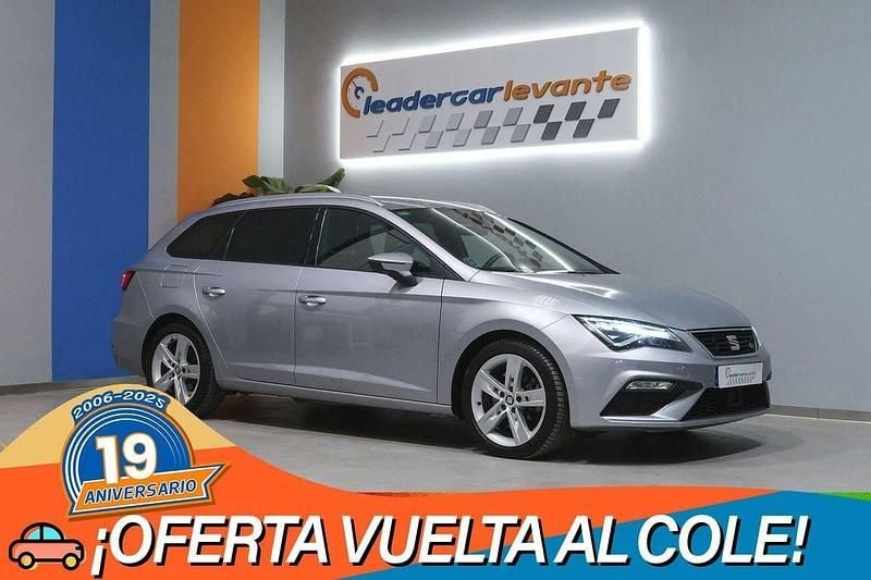 Gris Usado 2020 Seat Leon FR Familiar | 16.400 € (Precio justo) - Imagen 1/4