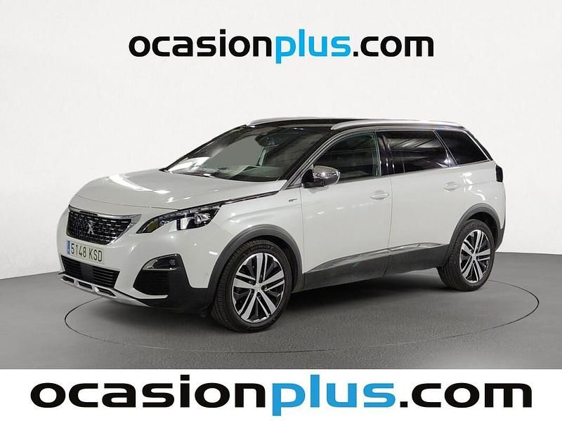 Blanco Usado 2018 Peugeot 5008 GT Monovolumen | 19.000 € (Buen precio) - Imagen 1/4