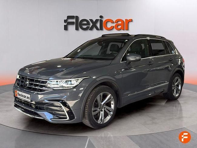 Usado VW Tiguan R-line 150 CV (110 kW) 2021 Gris SUV