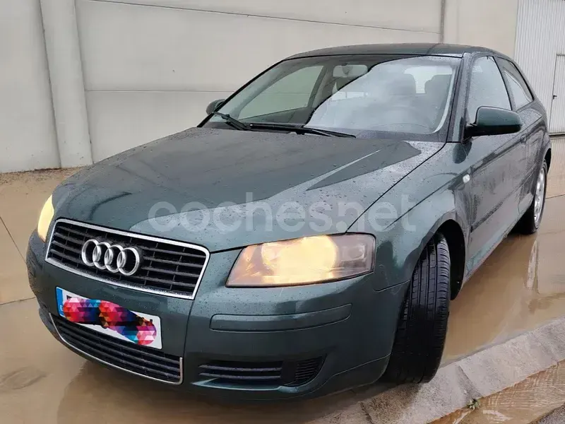 Usado Audi A3 Ambiente 105 CV (77 kW) 2004 Verde Utilitario