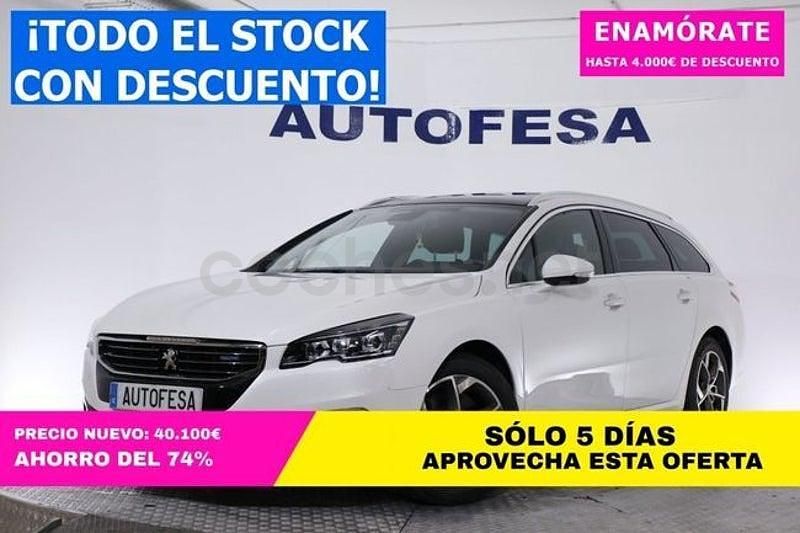 Usado Peugeot 508 SW Allure 180 CV (132 kW) 2014 Blanco Familiar