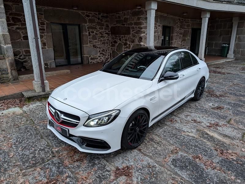 Usado Mercedes C63S AMG AMG 510 CV (375 kW) 2015 Blanco Berlina