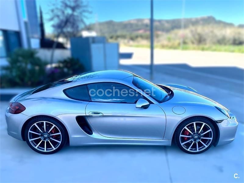 Usado Porsche Cayman 325 CV (239 kW) 2016 Gris / plata Coupe