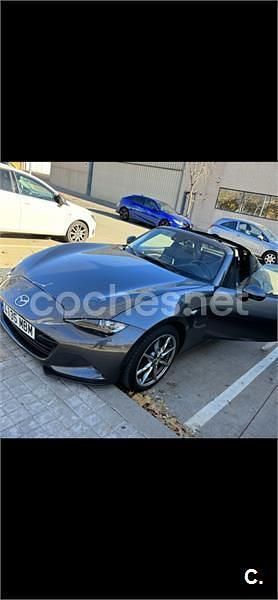 Gris / plata Usado 2022 Mazda MX5 Kazari Descapotable | 30.500 € (Un poco caro) - Imagen 1/4