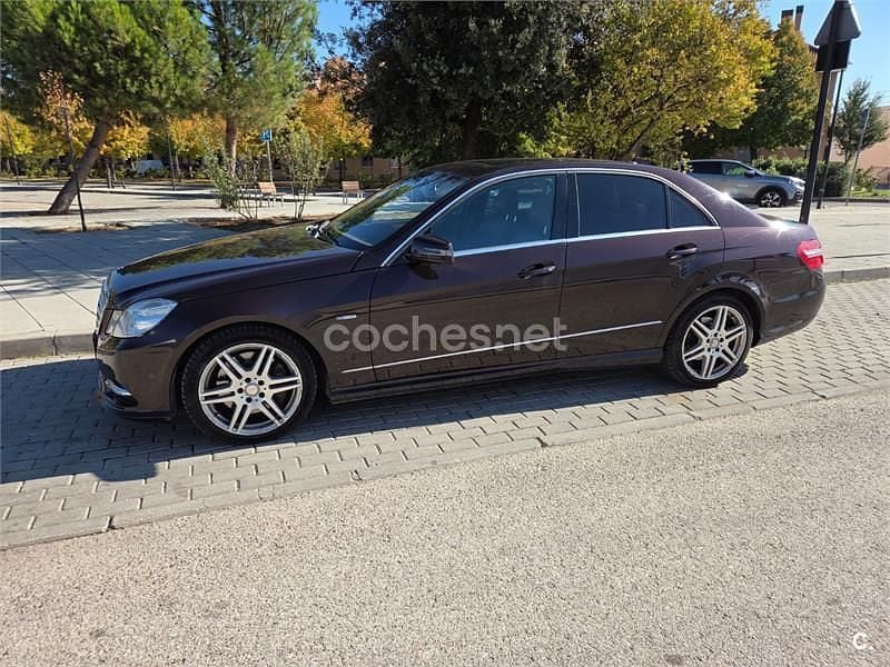 Marrón Usado 2013 Mercedes E350 Avantgarde Berlina | 8550 € (Buen precio) - Imagen 1/4