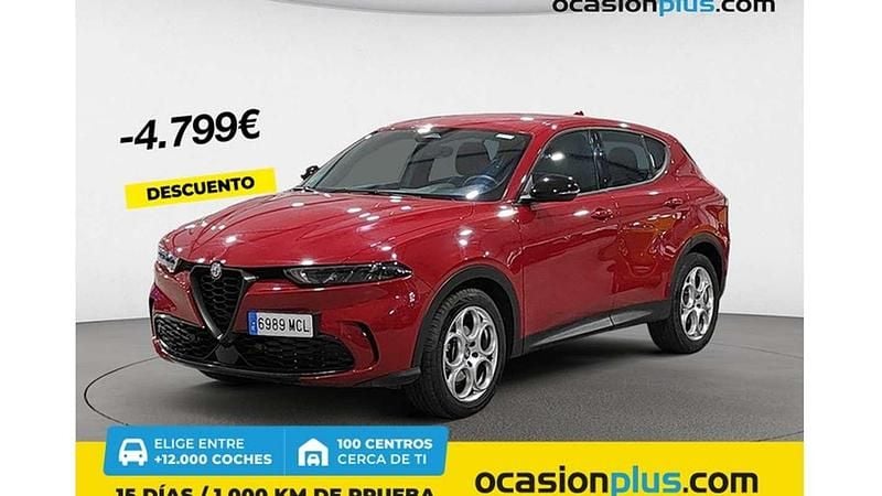 Rojo Usado 2022 Alfa Romeo Tonale Sprint SUV | 22.591 € (Precio justo) - Imagen 1/4