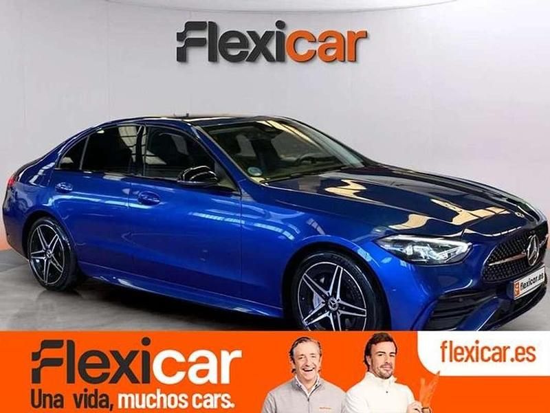Usado Mercedes C220 200 CV (147 kW) 2023 Azul Berlina