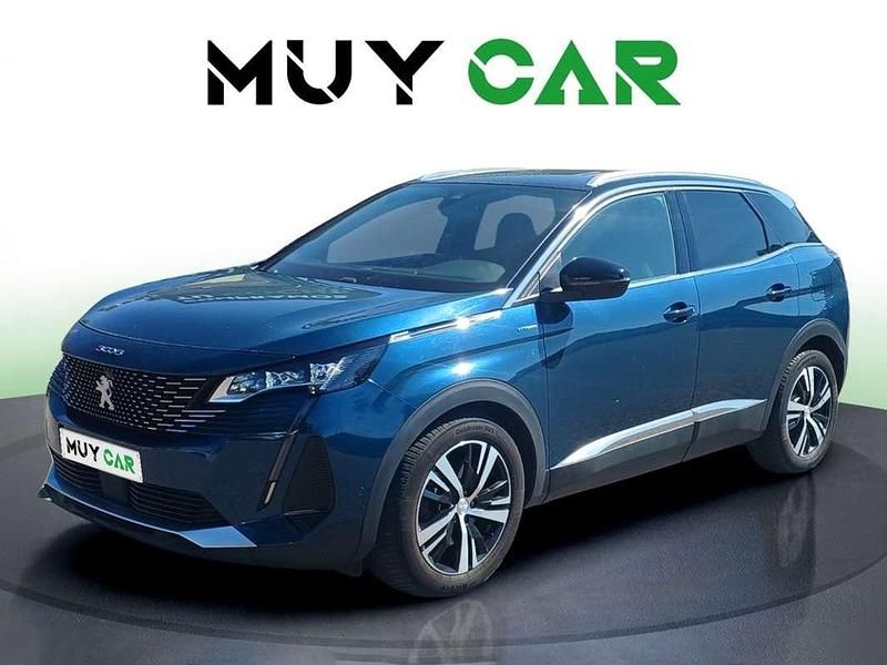 Usado Peugeot 3008 GT 299 CV (219 kW) 2021 Azul SUV