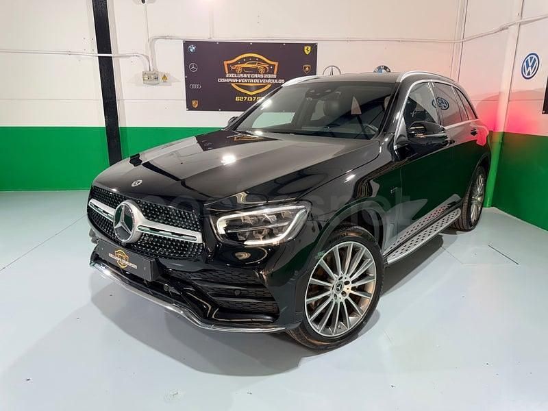 Usado Mercedes GLC300e 306 CV (225 kW) 2021 Negro SUV