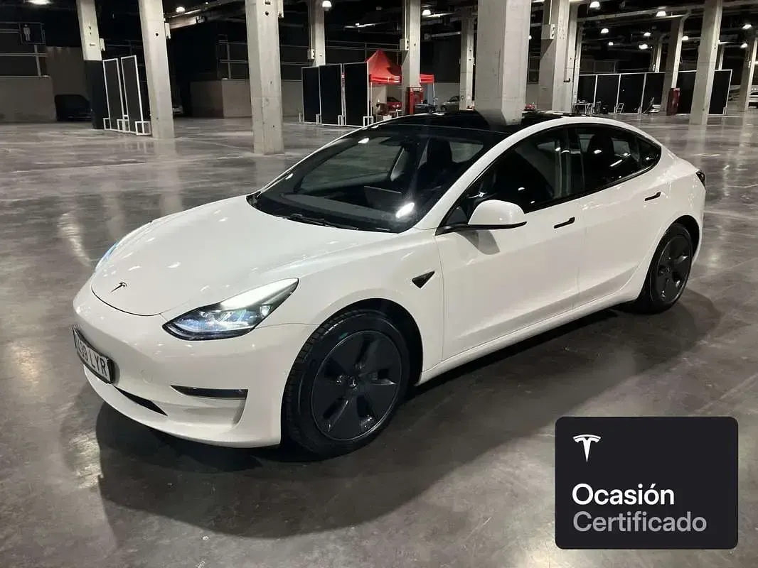 Usado Tesla Model 3 Long Range AWD 238 kW (324 CV) 2022 Blanco Berlina
