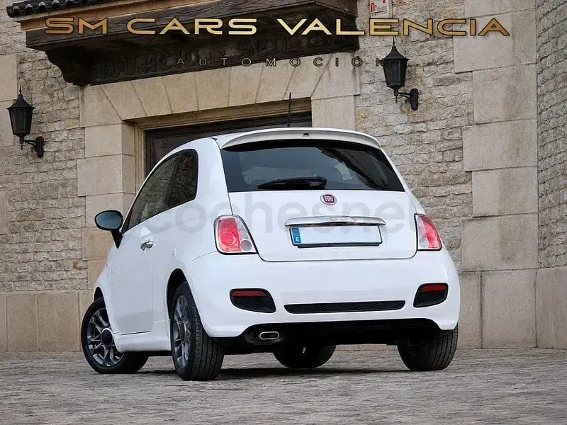Usado Fiat 500S S 69 CV (50 kW) 2015 Blanco Berlina