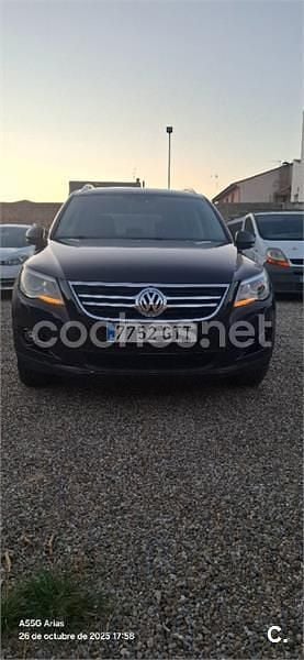 Negro Usado 2010 VW Tiguan Sport SUV | 6800 € (Precio justo) - Imagen 1/4