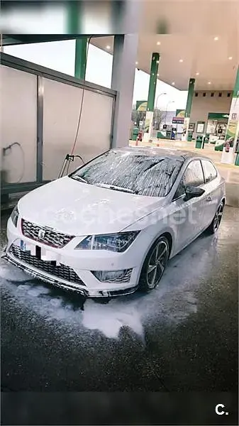 Usado Seat Leon FR 180 CV (132 kW) 2016 Blanco Berlina