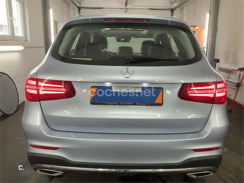 Usado Mercedes GLC250 AMG line 211 CV (155 kW) 2017 Gris / plata SUV